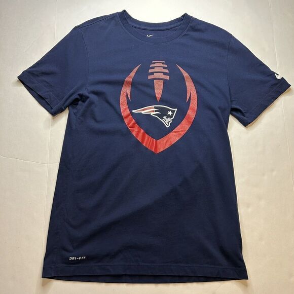 Nike Other - Nike New England Patriots Shirt Mens Small Blue NFL Football Dri-Fit Onfield